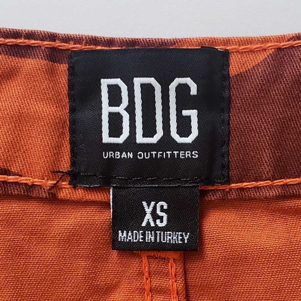 XS BDG Overdyed Camo Mini Skirt - Picture 7 of 8
